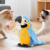 GUANGLU Lifelikes Parrot Buddy, Talking Parrot Toy Interactive Chirping Bird Cat Toy Flapping Wings, Simulation Electric Parrots Shaking Bird, Parrots Stuffed Animal Plush Toys view 2