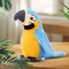 GUANGLU Lifelikes Parrot Buddy, Talking Parrot Toy Interactive Chirping Bird Cat Toy Flapping Wings, Simulation Electric Parrots Shaking Bird, Parrots Stuffed Animal Plush Toys view 4