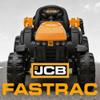 Hikiddo Licensed JCB 24V Kids Tractor Ride on Car, 24 Volt Ride on Toy for Big Kids with Trailer, Remote Control, 2x200W Motors - Yellow view 2