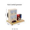 tubanlkey Hand-cranked Generator: A self-Made Manual Physics and Electrical Experiment Equipment/Teaching aid Based on Faraday's Law view 2