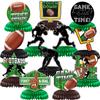 12Pcs Football Party Decorations Football Honeycomb Centerpieces Football Table Centerpiece Supplies for Football Birthday Party Tailgate Game Day Party Decorations Supplies view 1