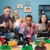 12Pcs Football Party Decorations Football Honeycomb Centerpieces Football Table Centerpiece Supplies for Football Birthday Party Tailgate Game Day Party Decorations Supplies view 2