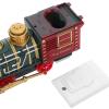 LIOOBO 1 Set Christmas Train Toy - Electric Track Train with Lights and Music Under Tree Vintage Locomotive Model Plaything Toy for Children view 3