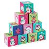 JOLLYFUN 12 Pcs Premium Mini Cubes, Christmas 1.18" 3x3x3 Puzzle Cube Set with Fine-Textured Surface Finish, Stocking Stuffers, Birthday Party Favors, Classroom Prizes, Stress Relief Fidget Toys view 1