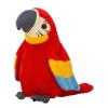colatry Lifelikes Parrot Buddy, Realistic Talking Parrot Toy Soft Stuffed Animal Plush Interactive Chirping Bird Cat Toy Flapping Wings, Simulation Electric Parrots Shaking Bird view 1
