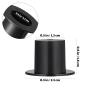 Veemoon 50pcs Mini Snowman Hats,0. 5/0. 9 X 0. 6 Inch Small Top Hat for Crafts Diy Decoration Accessories for Christmas Wedding Birthday Party Supplies view 2
