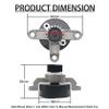 Ecoyin Upgrade Clutch Bell Tripod with Gear 17T for 1/5 Rc Car Hpi Rofun Rovan Km Baja 5T 5SC 5B SS Buggy Truck Parts view 3