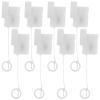 TOYANDONA 8pcs DIY Plush Toy Pull String Vibration Motor - Plastic Parts for Crafting and Repair Indoor and Outdoor Parties School Projects White view 1