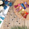 10PCS Small Party Hats for Stuffed Animals, Mini Birthday Hats for Stuffed Animals, Dogs, Cats, Adjustable Tiny Hat with Pom Poms, Holiday Birthday Costume Accessories view 4