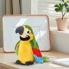 colatry Lifelikes Parrot Buddy, Realistic Talking Parrot Toy Soft Stuffed Animal Plush Interactive Chirping Bird Cat Toy Flapping Wings, Simulation Electric Parrots Shaking Bird view 3