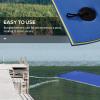 10' x 5' Lake Oceans Thick and Durable Water Activities Floating Mat, 3-Layer Swimming Pool Floating Water Mat Portable Foam Raft view 4