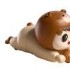 Crawling Doll for from 9 to 12 to 18 Months, Musical Toy for Learning to Climb, Khaki Brown view 4