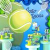 KiBcsLic Tennis Ball Piata Party Decoration Easy Setup Kids Birthday Decor Confetti Sports Theme Party Supplies for School view 2