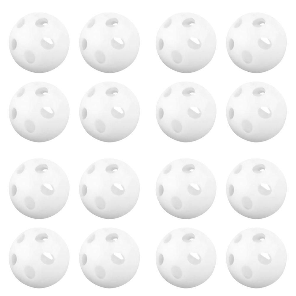 SUPVOX 80pcs Rattle Inserts for Baby Toys: Plastic Rattle Inserts - White Bell Balls for DIY Crafts - Infant Noise Maker Replacement Parts