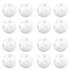 SUPVOX 80pcs Rattle Inserts for Baby Toys: Plastic Rattle Inserts - White Bell Balls for DIY Crafts - Infant Noise Maker Replacement Parts view 1