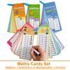 1-12 Maths Table Cards for Kids - Self-Check Math Learning Tool, Montessori Mathematical Aids, Add/Subtract/Multiply/Divide Set, Toddler & Elementary Math Practice Kit view 3