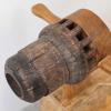 Wabi-Sabi Wooden Rocking Horse  Handcrafted Solid Wood Traditional Toy with Weathered Finish, Japanese Minimalist Children's Furniture view 3