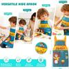 Kids Spray Mop,Toddlers Cleaning Play Sets with Real Water Sprayer,Includes Versatile Apron,Pretend Play Sets,Toddler Kids Cleaning Toy Set,Montessori Cleaning Set,Gifts for Boys Girls view 4