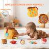 Baby Toys 6-12 Months- Surprise Soft Barn with Stuffed Animals, Rattle, Crinkle Paper, Squeaker, Mirror, Busy Montessori Soft Toys for Toddlers 0-3 Years Old, 1 Year Old Boy Girl Gifts view 4