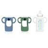 3 Pack Silicone Bottle Sleeves for Dr. Brown's Glass Baby Bottles, 8 oz, Anti-Slip Protective Covers with Handles, Baby Essentials(Bottles Not Included) view 1