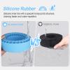 HobbyPark 2.2" Silicone Tire Inserts Soft, Fits 132-134mm 5.25" OD Crawler Tires, Replaces Foam Inserts, 4Pack, Waterproof, Good Traction & Sidewall Support for 1/10 RC Crawlers, 12545mm (Blue) view 3