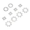 Domary Differential Gasket Replacement Spacer Precisely Stamped Stainless Steel Silver 10 PCS - RC CAR ARRMA 6S Mojave 1/7 KRATON 1/8 view 1
