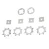 Domary Differential Gasket Replacement Spacer Precisely Stamped Stainless Steel Silver 10 PCS - RC CAR ARRMA 6S Mojave 1/7 KRATON 1/8 view 4