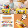 Etyat Baby Toys 6-12 Months, Montessori Toys for 1 Year Old, Silicone Pull String Teether Toy, Stacking Building Blocks Infant Toddler Toy 0-3, Shape Bin Sensory, Baby Boys&Girls Gifts Set view 3