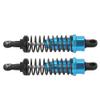 Domary Metal Damper, Smooth Damping Effect, Good Elasticity Springs for 1:16 RC Car, Blue view 2