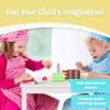 Popular Playthings Magnetic Bake & Play Cake Set, Educational Pretend Birthday Cake Play Food for Toddlers, Gifts for Kids Ages 3 & Up - 16 Piece view 4