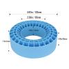 CrazyHobby 2.2" Soft Silicone Inserts, Fits 132134mm 5.25" OD Crawler Tires, 4Pack, Waterproof, Traction & Sidewall Support for 1/10 RC Crawlers, 12545mm, Compatible with TRX4 SCX10 (Blue) view 2