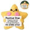 5PCS Crochet Positive Star Plush - Knitted Doll with Positive Card, Handmade Emotional Comfort Support Star Doll for Best Friend, Daughter, Son - Cheer Up & Thinking of You Gift view 3