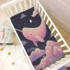 Narwhal Starry Night Purple Baby Crib Sheets Buttery Soft & Breathable Fitted Crib Sheet for Standard Mattress for Boys Toddler Girls Infant, 28"x52"x9" view 4