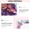 Mermaid Dolphin Starfish White Baby Crib Sheets Buttery Soft & Breathable Fitted Crib Sheet for Standard Mattress for Girls Toddler Boys Infant, 28"x52"x9" view 3