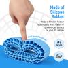FriHobby Soft 2.2" Silicone Tire Inserts, 4Pack, Fits 132134mm (5.25" OD) Crawler Tires, Waterproof Foam Replacement for 1/10 RC Crawlers, 12545mm, Enhanced Traction & Sidewall Support (Blue) view 3