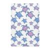 Turtle Cartoon White Baby Crib Sheets Buttery Soft & Breathable Fitted Crib Sheet for Standard Mattress for Boys Infant Toddler Girls, 28"x52"x9" view 1