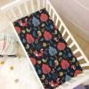 Fox Tree Black Baby Crib Sheets Buttery Soft & Breathable Fitted Crib Sheet for Standard Mattress for Infant Boys Girls Toddler, 28"x52"x9" view 4