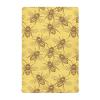 Bee Light Yellow Baby Crib Sheets Buttery Soft & Breathable Fitted Crib Sheet for Standard Mattress for Infant Boys Toddler Girls, 28"x52"x9" view 1
