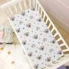 Koala Rainbow Star White Baby Crib Sheets Buttery Soft & Breathable Fitted Crib Sheet for Standard Mattress for Girls Infant Toddler Boys, 28"x52"x9" view 4