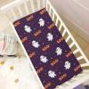 Halloween Boo Ghosts Purple Baby Crib Sheets Buttery Soft & Breathable Fitted Crib Sheet for Standard Mattress for Toddler Boys Girls Infant, 28"x52"x9" view 4
