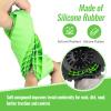CrazyHobby 2.2" Soft Silicone Inserts, Fits 132134mm 5.25" OD Crawler Tires, 4Pack, Waterproof, Traction & Sidewall Support for 1/10 RC Crawlers, 12545mm, Compatible with TRX4 SCX10 (Green) view 3