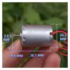 NVVEYDYQQ 2431 24mm Internal Rotor 24V 2100RPM Low-Speed Brushless Electronic Starter view 3