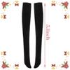 10 Pairs Doll Lace Thigh High Stockings Handmade for 1/6 Scale 12 Inch Female Figures DIY Photography Cosplay Display view 2