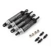 80MM RC Shock Absorbers Front and Rear Oil Filled for RGT 136100 1/10 RC Car Black 68126BL Enhance Handling on Rough Terrain with Superior Damping and Easy Installation (Silver 68126S) view 1