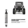 80MM RC Shock Absorbers Front and Rear Oil Filled for RGT 136100 1/10 RC Car Black 68126BL Enhance Handling on Rough Terrain with Superior Damping and Easy Installation (Silver 68126S) view 2