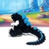 Catzila, 3D Printed Glow in The Dark Fidget Toy, 3 inches Tall Catzila Articulated Fidget Toy | Cat | Desk Toy | Silly Gift Idea Gift for Animal Lovers -ACZ-Black view 4