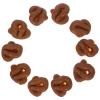 Abaodam 10pcs Fake Poop Toys: Pranks Realistic Poop for Parties Halloween April Fools' Day - Realistic Soft Waste Poo Prank Props view 1