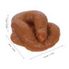 Abaodam 10pcs Fake Poop Toys: Pranks Realistic Poop for Parties Halloween April Fools' Day - Realistic Soft Waste Poo Prank Props view 2