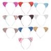 Alipis 10pcs Cat Ears Headband: Cute Animal Ears Hair Accessory - Sequins Hairpiece - For Cosplay Halloween Parties Headwear Cosplay Prop view 1