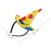 ABOOFAN 2pcs Clown Costume Accessories Clown Top Hat Headband Halloween Circus Dress Up Supplies Carnival Circus Costume For Halloween Theme Parties And Festivals view 2